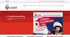 Desktop Screenshot of lfv-sachsen.de